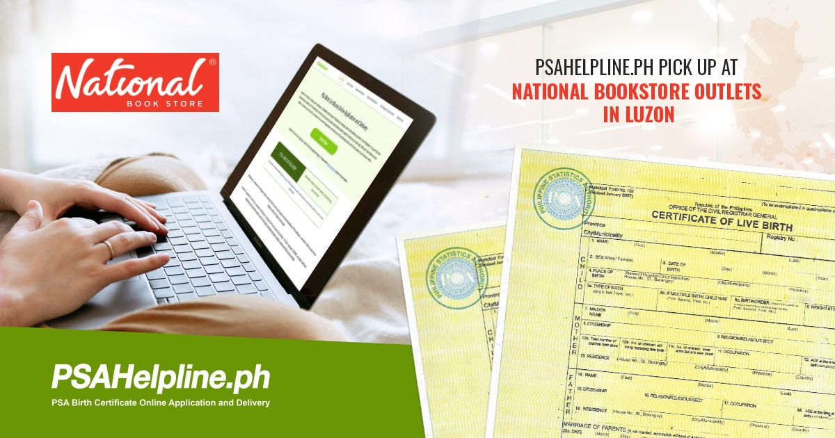 National Bookstore PSA Birth Certificate Pick-up